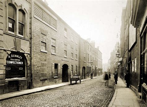 old streets of leicester