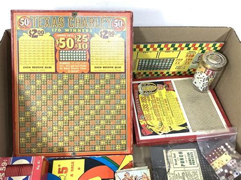 Old Time Punch Boards