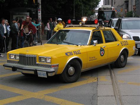 old toronto police cars