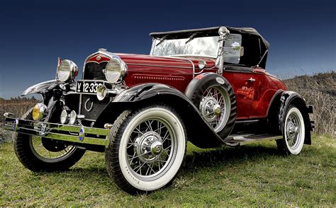 old vintage ford cars