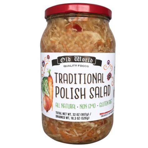 old world traditional polish salad