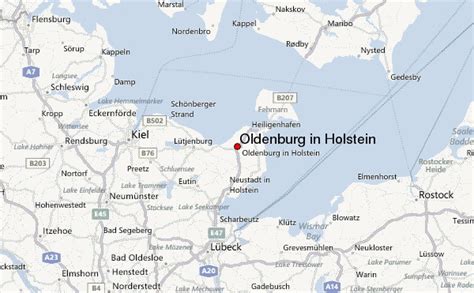 oldenburg in holstein karte