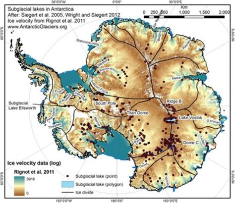 oldest map of antarctica without ice