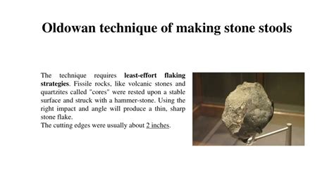 Oldowan Stone Tools Include Quizlet