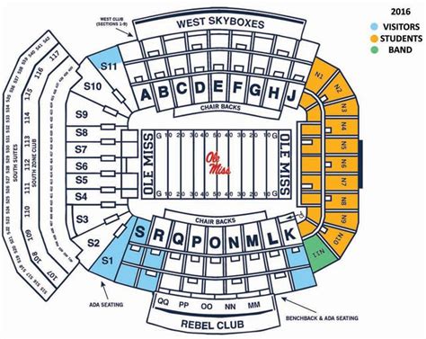 ole miss stadium sections