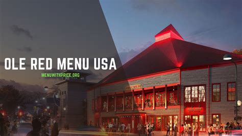 Ole Red Directions