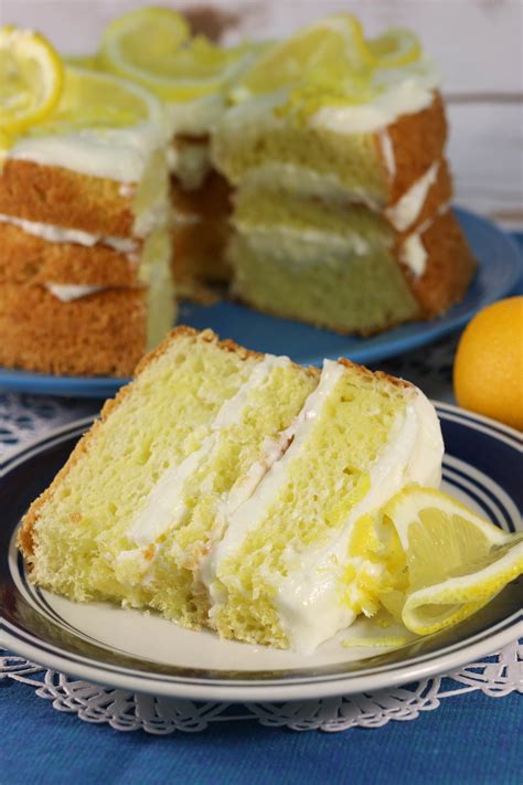 Lemon Poppy Seed Layer Cake Life Made Simple