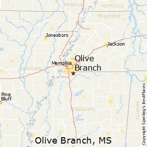 olive branch to jackson ms