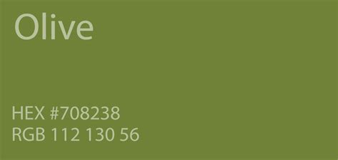 Olive Green Html Color Code