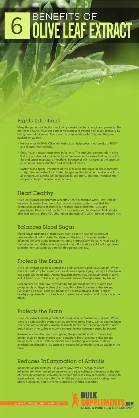 Olive Leaf Extract Supplement Side Effects