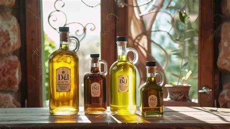 olive oil bottles selection