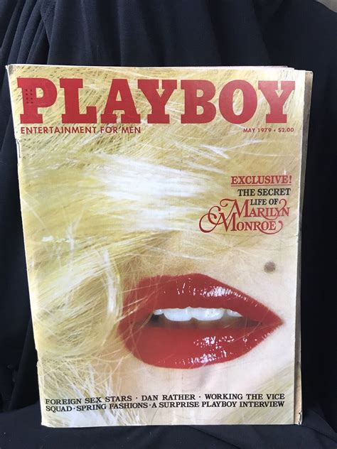 Mavin Marilyn Monroe Brooke Shields Olivia Newton John Playboy Magazine MAY 1979