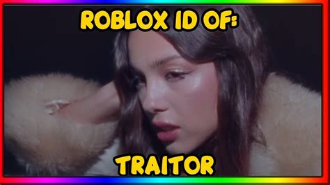 olivia Rodrigo - traitor Roblox ID