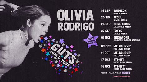 olivia rodrigo tour australia