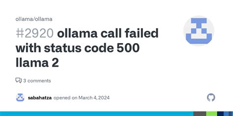 ollama call failed with status code 500: invalid version