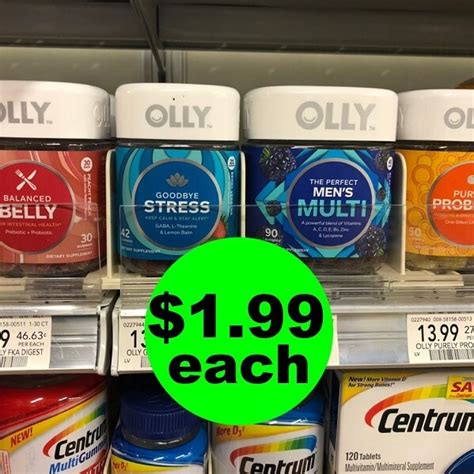 *HOT* 3/1 OLLY Product Printable Coupon + FREEBIE Deal Target!