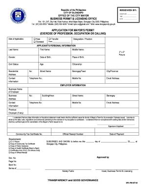 olongapo city business permit