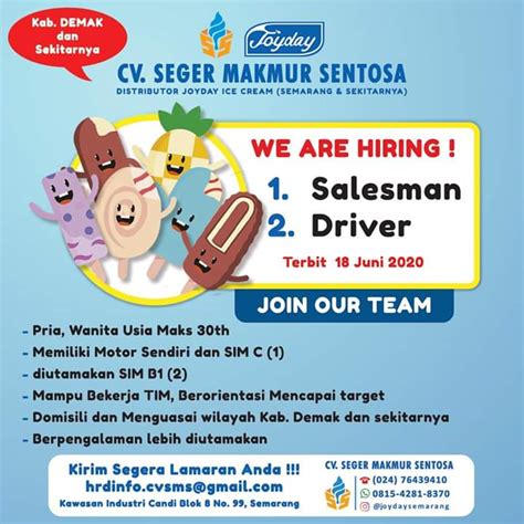 Loker Driver Di Semarang, Pencari Kerja Wajib Tahu