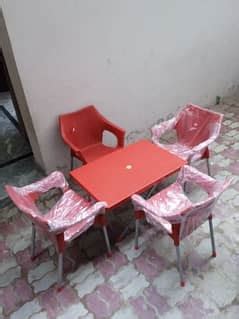 Olx Plastic Table Chair Set