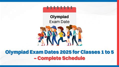 olympiad exam dates for class 4