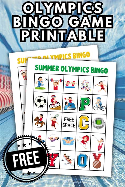 Olympic Bingo Printables
