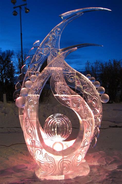 Olympic Ice Carving