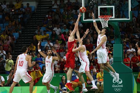 olympic results from yesterday basketball