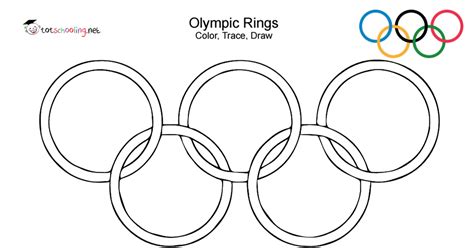 Olympic Rings Printable Template