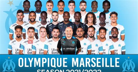 olympique de marseille joueurs 2022