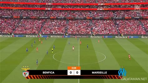 olympique marseille vs benfica m6