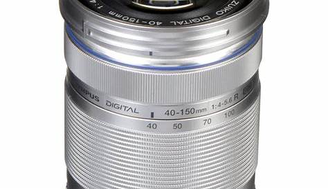 Olympus Mzuiko Digital Ed 40 150mm F40 56 R M.ZUIKO DIGITAL F4.05.6 Lens Silver
