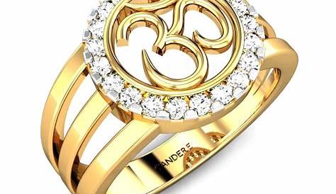 Om Gold Ring Design For Men 22k s