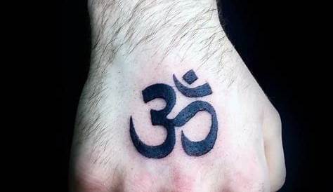 90 Om Tattoo Designs For Men Spiritual Ink Ideas