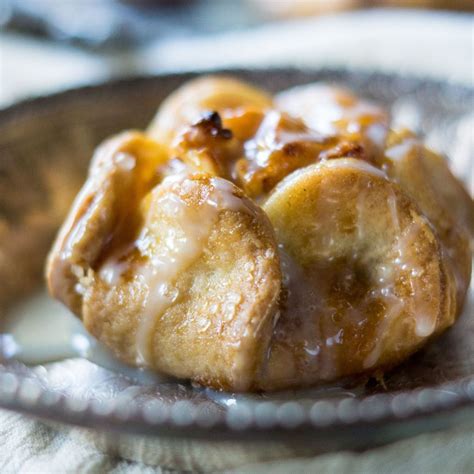 Caramel Apple Tartlets Baked in an oversized muffin tin!