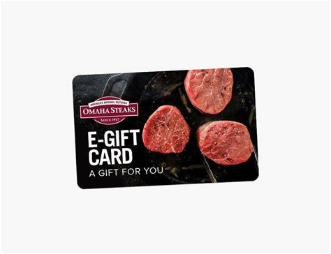 Omaha Steaks Gift Card