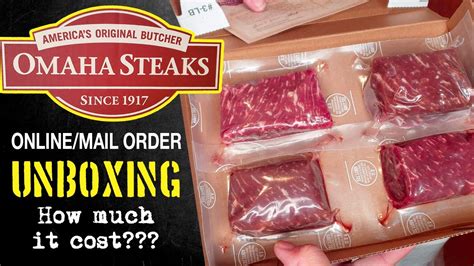 omaha steaks online ordering seen on tv