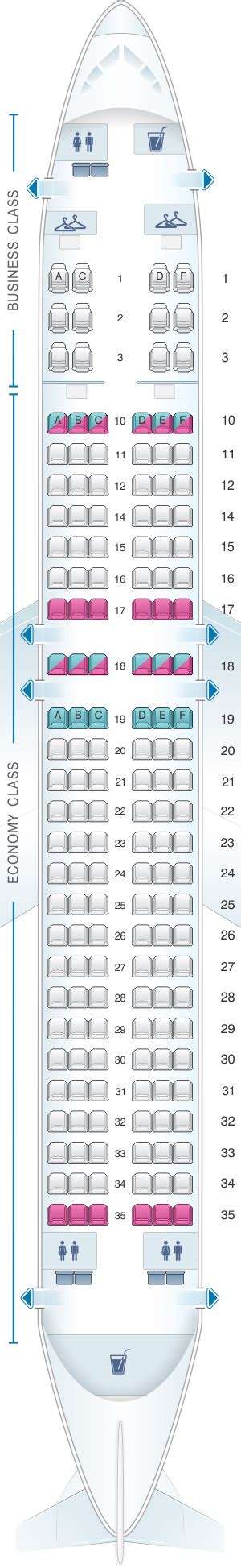 oman air 737-8 seat map