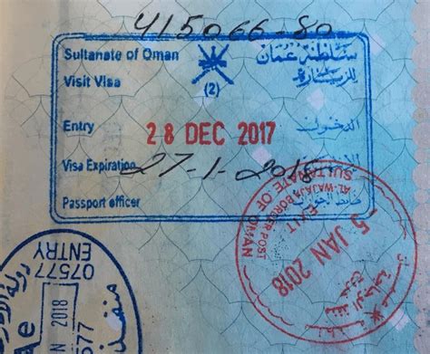 oman tourist visa for pakistani