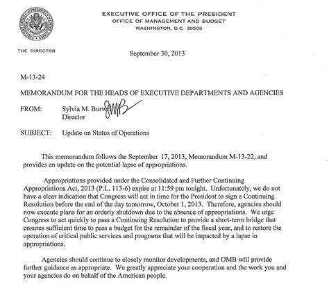 omb memorandum m-05-22 dated august 2 2005