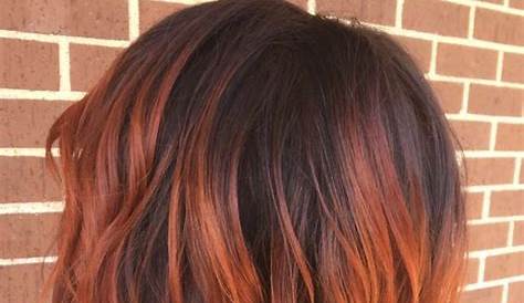 Ombré hair cuivré les meilleures couleurs de cheveux en