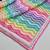 ombre ripple crochet blanket pattern