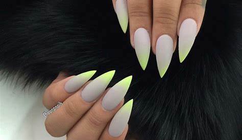 Ombre Stiletto Nails Matte Pin By Rosie On Nail Art Design,
