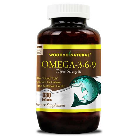 Omega3 6 9 Fish Oil Concentrate 1000mg High Strength EPA DHA Free