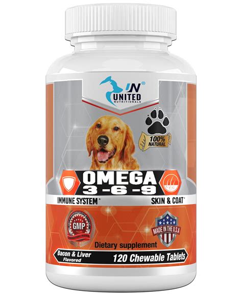 Pointpet Omega 3 6 9 for Dogs, Skin and Coat Fish Oil Supplement