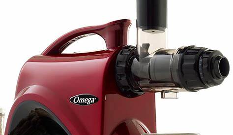 Omega NC800HDR Red Slow Speed Nutrition Center Masticating