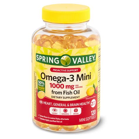 Omega 3 Supplements Small Capsules
