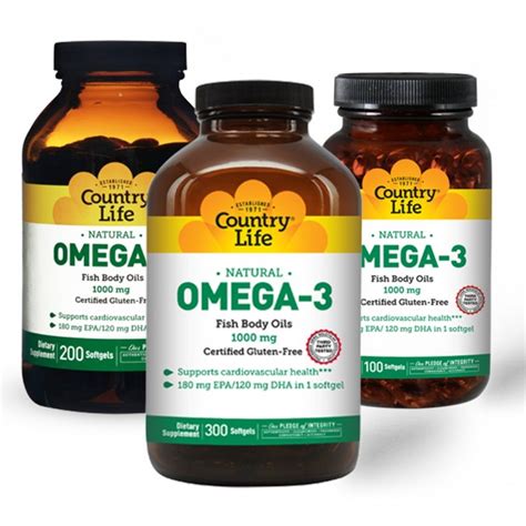 Omega Fish Oils in Body