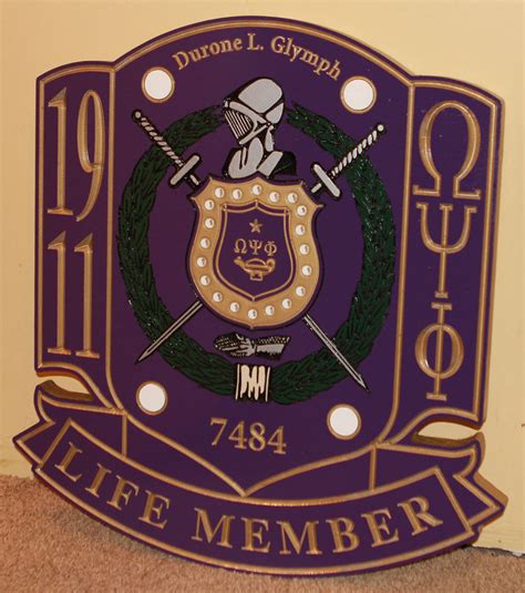 omega psi phi life member