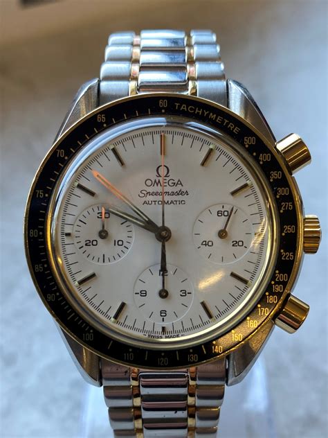 omega speedmaster white dial