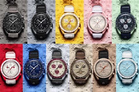 omega swatch collection